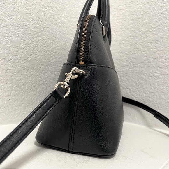 🆕Kate Spade ♠️ Grove Street Carli - Dome Crossbody Satchel - Black - Picture 6 of 15